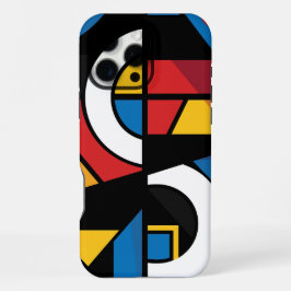 Modern geometrisk Abstrakt med Färg i dynamiskt fe