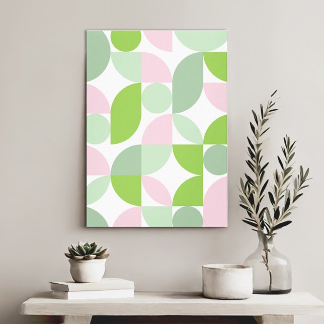 Modern Geometrisk Abstrakt - minimalistisk Elegant Canvastryck (Skapare uppladdad)