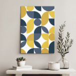 Modern Geometrisk Abstrakt - minimalistisk Elegant Canvastryck<br><div class="desc">Släpp loss Mid Century Modern från tidslös tid med den här bauhaus-inspirerade abstrakta designen. Dold geometrisk form dansar harmoniskt och skapar en visuell symfoni som överskrider tidsåldern. Öka ditt utrymme med en liten nyans!</div>