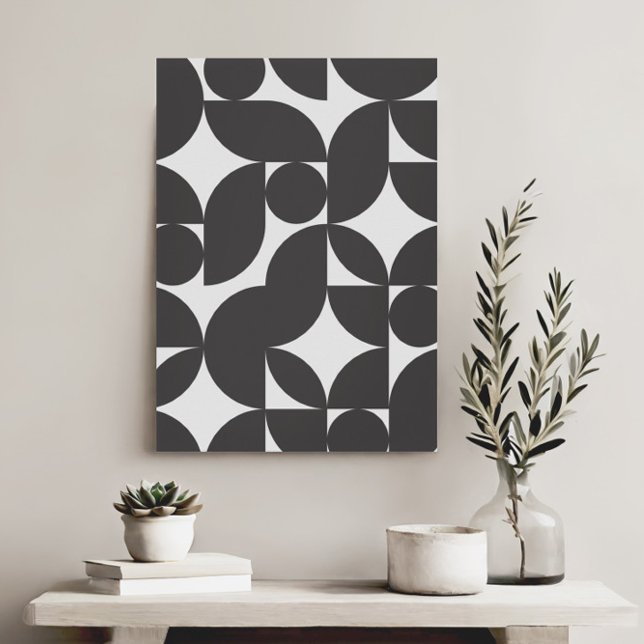 Modern Geometrisk Abstrakt - minimalistisk Elegant Canvastryck (Skapare uppladdad)