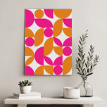 Modern Geometrisk Abstrakt - minimalistisk Elegant Canvastryck<br><div class="desc">Släpp loss Mid Century Modern från tidslös tid med den här bauhaus-inspirerade abstrakta designen. Dold geometrisk form dansar harmoniskt och skapar en visuell symfoni som överskrider tidsåldern. Öka ditt utrymme med en liten nyans!</div>