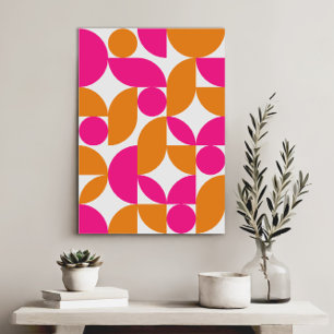 Modern Geometrisk Abstrakt - minimalistisk Elegant Canvastryck