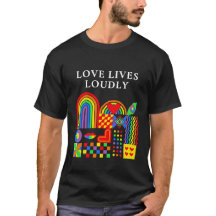 Modern geometrisk abstrakt Pride-månad regnbåge