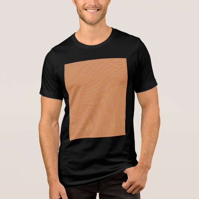 Modern geometrisk åter till skolan-mönster t shirt (Framsida)