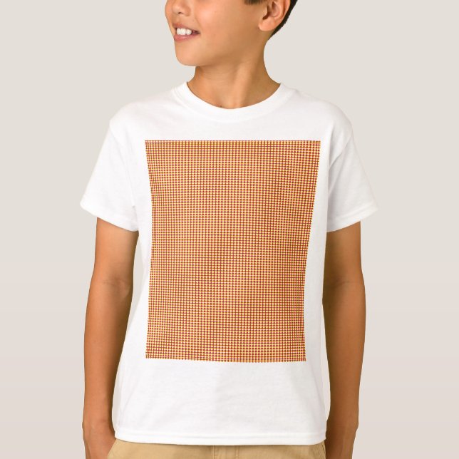 Modern geometrisk åter till skolan-mönster t shirt (Framsida)