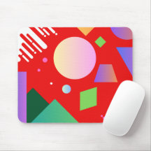 Modern geometrisk bakgrund i övertoningen färg Red