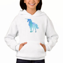 Modern geometrisk blåttUnicorn