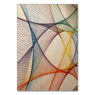 Modern Geometrisk Bordskort