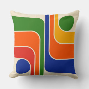 Modern geometrisk design i Dekorativ kudde i mitte