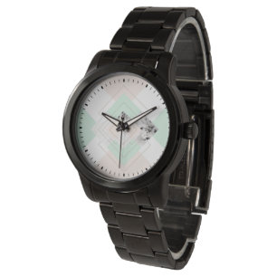 Modern geometrisk design i Stil Armbandsur