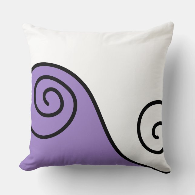 Modern geometrisk design kudde (Framsida)