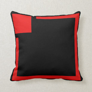 Modern geometrisk design kudde