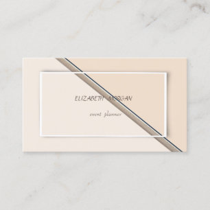 Modern Geometrisk Elegant Visitkort