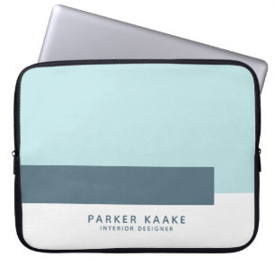 Modern geometrisk enkel design laptop fodral