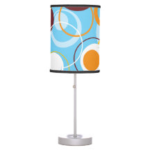 Modern geometrisk färgcirkel Shape Mönster