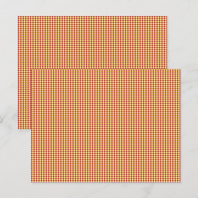 Modern geometrisk födelsedagsmönster vykort (Fram/baksida)