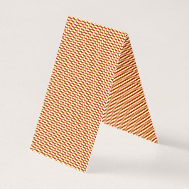 Modern geometrisk företagsmönster kort (Baksida)