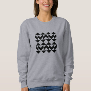 Modern geometrisk form Art i svartvitt T Shirt