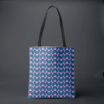 Modern geometrisk form Mönster i blått och Rosa Tygkasse<br><div class="desc">Modern geometrisk form Mönster i blått och Rosa</div>