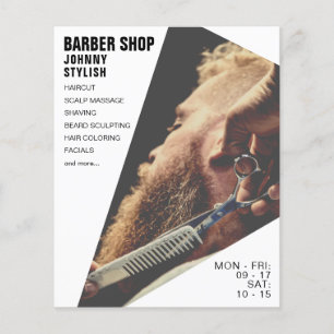 Modern geometrisk formbild flygblad