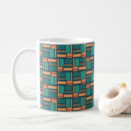 Modern geometrisk kaffemugg