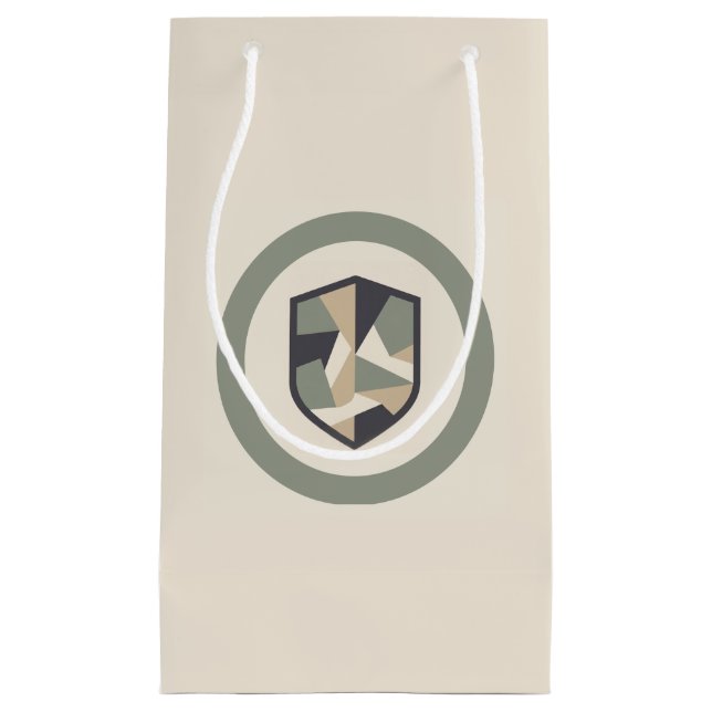 Modern geometrisk kamouflage Militär (Framsidan)