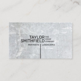 Modern geometrisk konkret Affärskort Visitkort