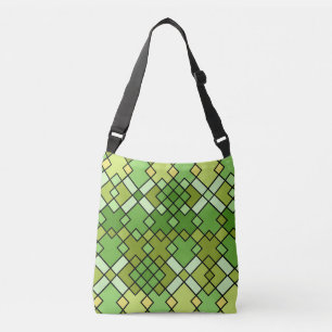 modern geometrisk konst i abstrakten axelväska
