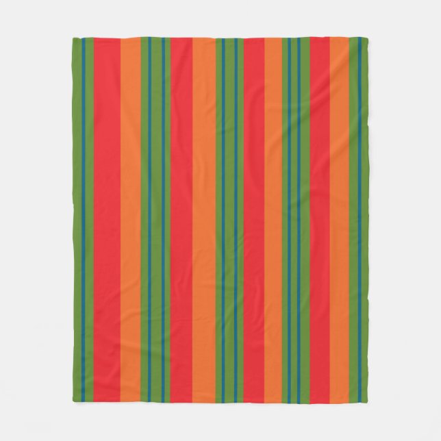 modern geometrisk linje mönster fleecefilt (Framsidan)