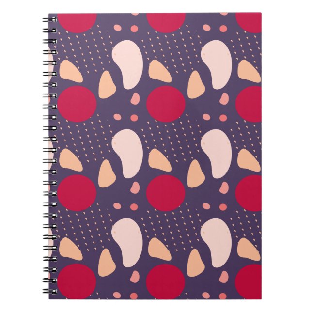 Modern geometrisk mönster. anteckningsbok (Framsidan)