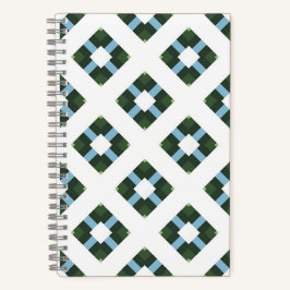 Modern geometrisk Mönster i naturinspirerat Färg