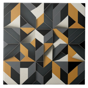 Modern geometrisk Mönster keramik Kakelplatta
