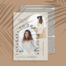 Modern geometrisk multifotomarch studenten