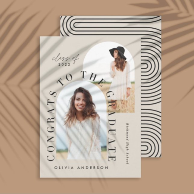 Modern geometrisk multifotomarch studenten (Skapare uppladdad)