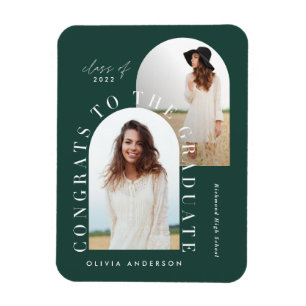 Modern geometrisk multifotomarch studenten magne magnet