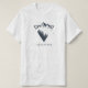 Modern geometrisk natur bergen Äventyr T Shirt (Design framsida)