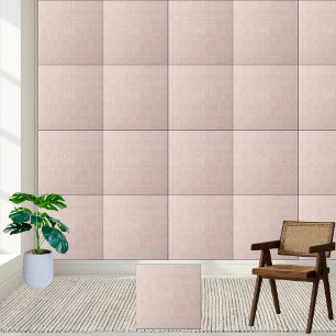 Modern geometrisk Rosa - keramisk platta Kakelplatta