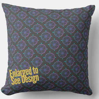 Modern geometrisk slant design: dina klassutrymmen kudde