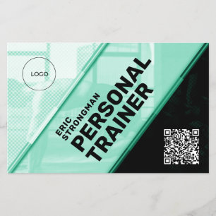 Modern geometrisk stil-futuristiska flygblad