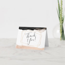 Modern geometrisk tack kort