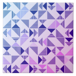 Modern geometrisk triangel keramik Tile-platta Kakelplatta