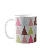 Modern geometrisk triangel mönster