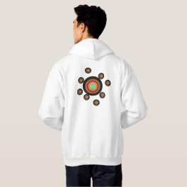 Modern geometrisk tröja – djärva mönster för alla hoodie