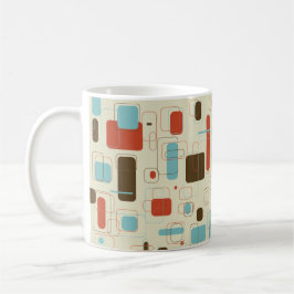 Modern Geometrisk utskrift under 2000-talet Kaffemugg