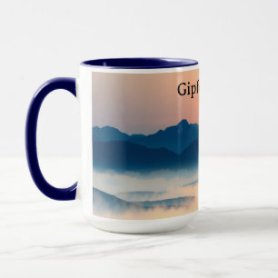 Modern Gipfelstürmer Alpin Äventyr Mugg