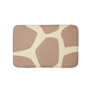 Modern giraffe mönster badrumsmatta