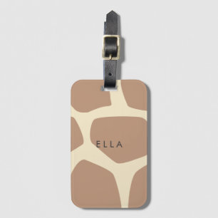Modern giraffe mönster bagagebricka