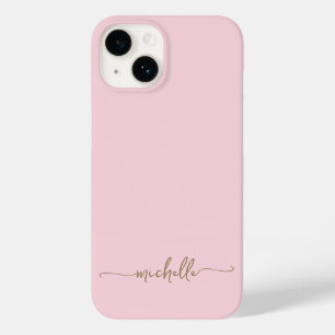 Modern Girly Snyggt Rosa Guld Namn
