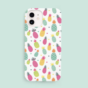 Modern Girly Tropical Pineapple Mönster
