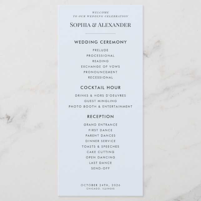 Modern Glacial Blue & Warped Grid Program (Framsida)